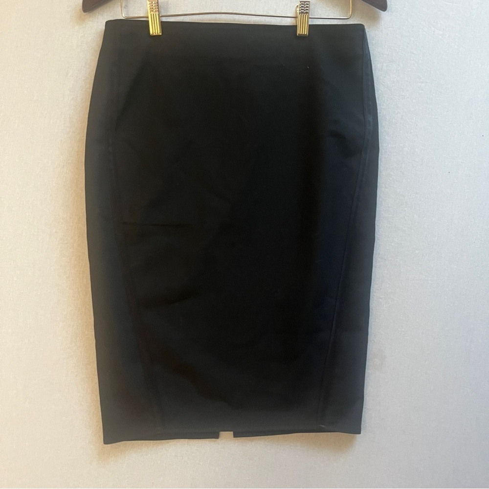 Elizabeth and James Silk Panel Pencil Skirt 8